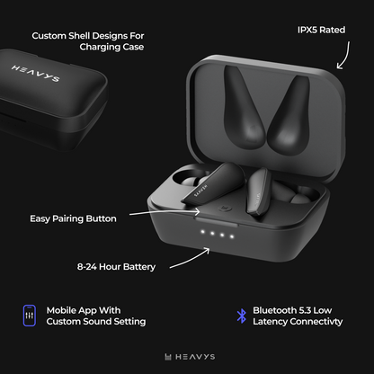 HEAVYS Wireless EarBuds *PreOrder